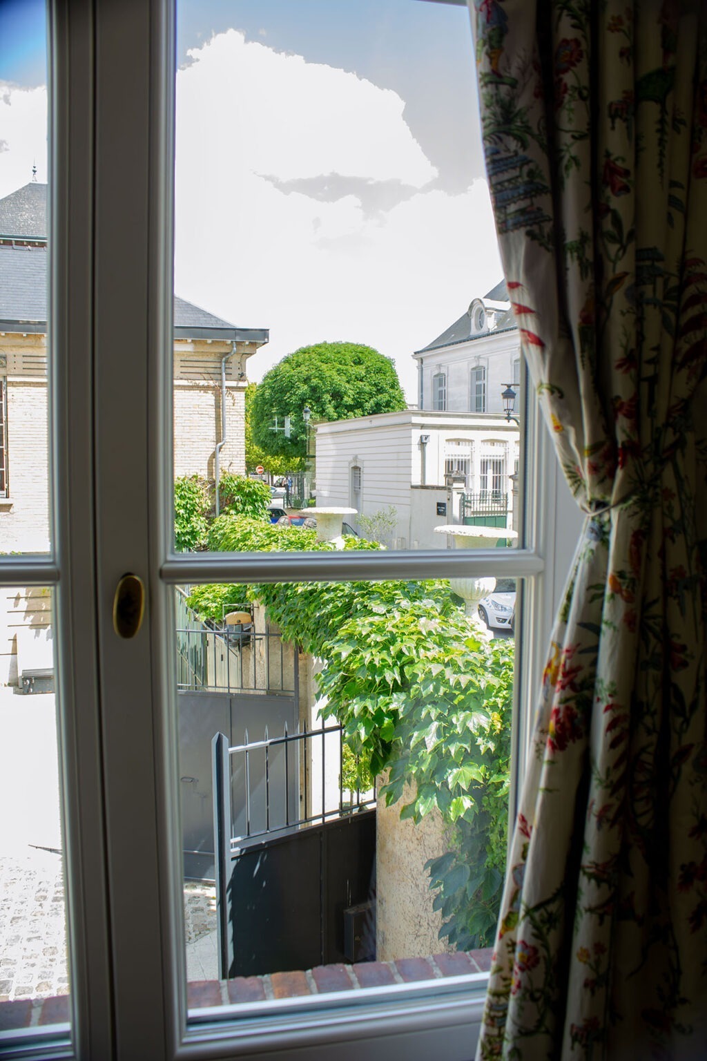 Chambres d'hôtes Au Jeu de Paume, Chambre verte